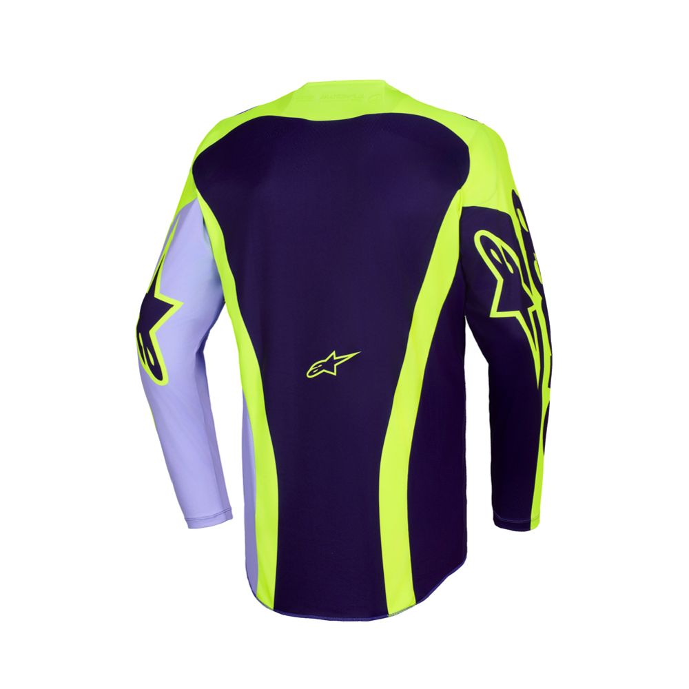 Alpinestars Racer Portl ajopaita violetti/keltainen