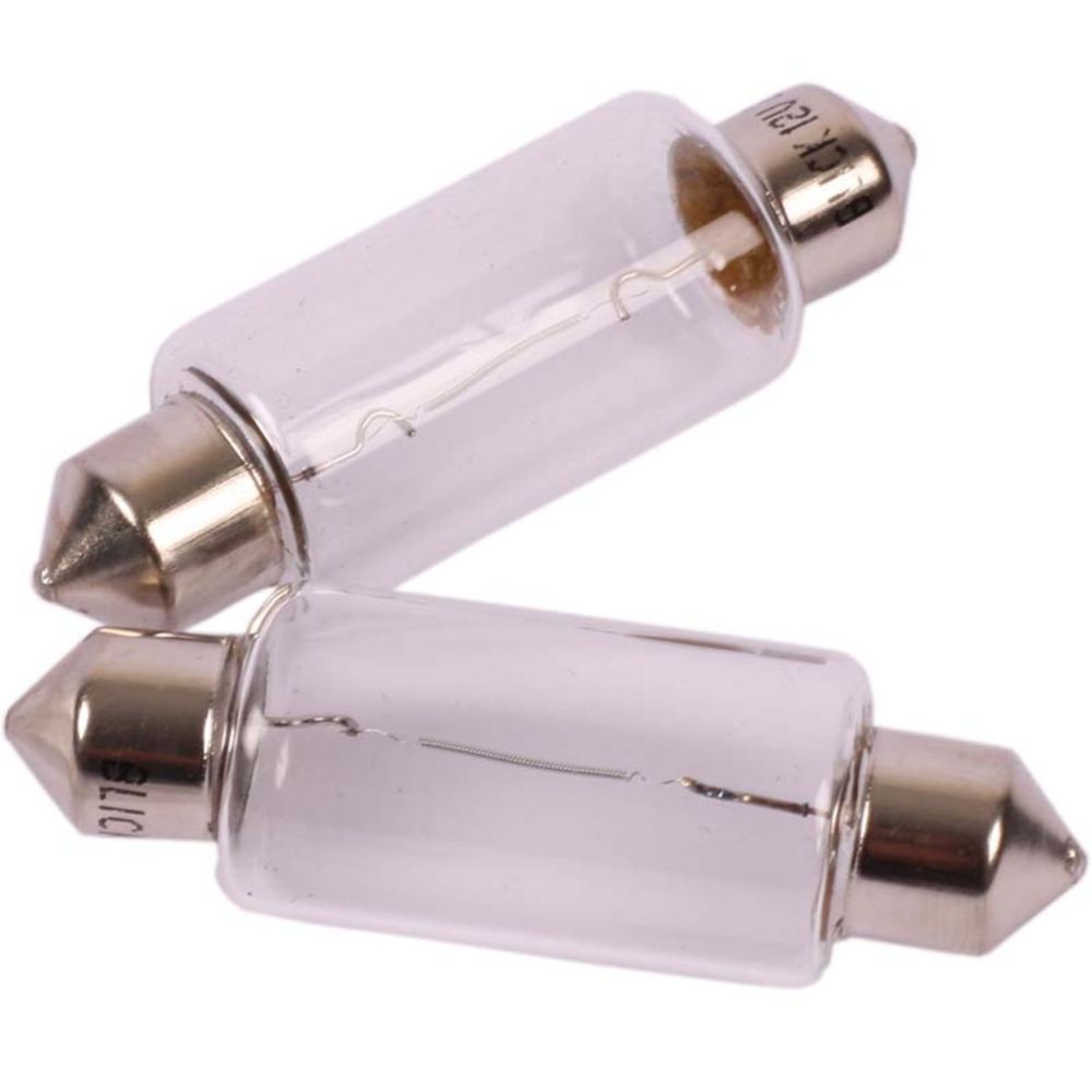 SV8,5 spollampa, festong 40 mm 12V 21W C21W 2 st.