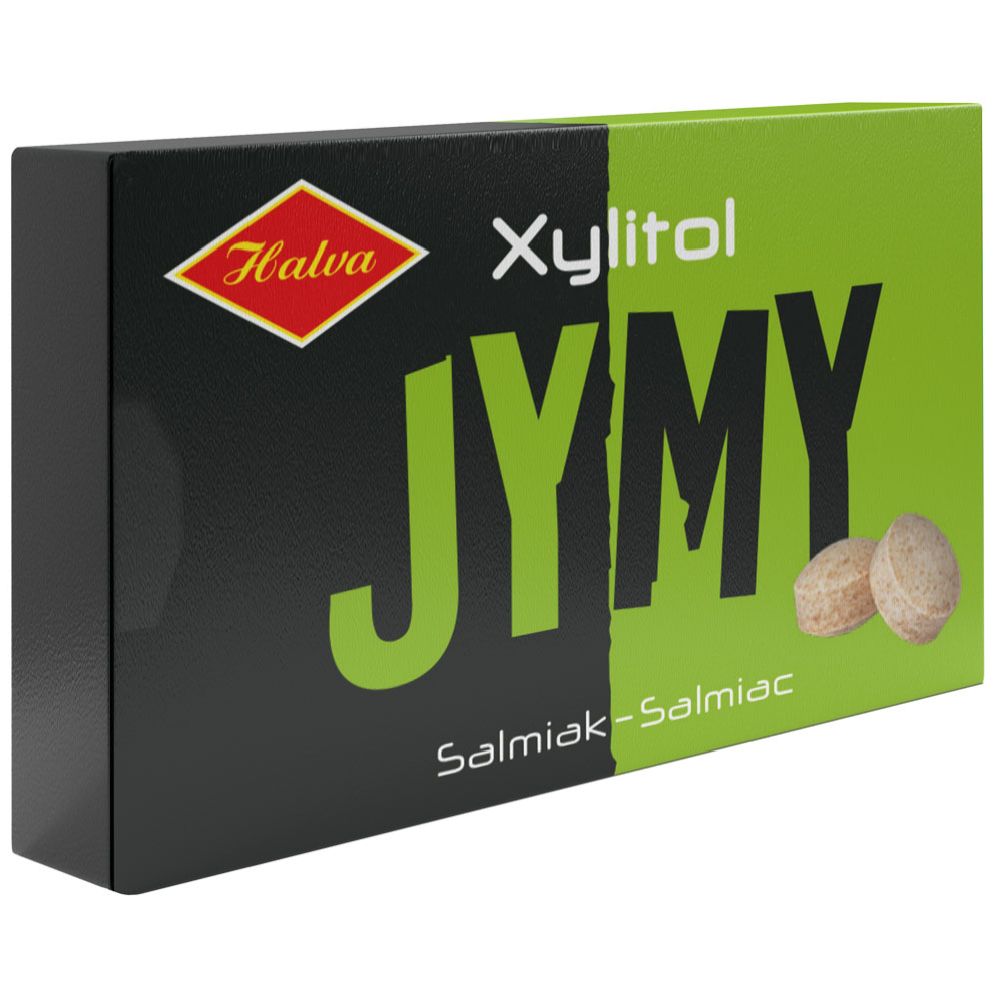 Halva Jymy Xylitol Salmiakkipastilli 30 g