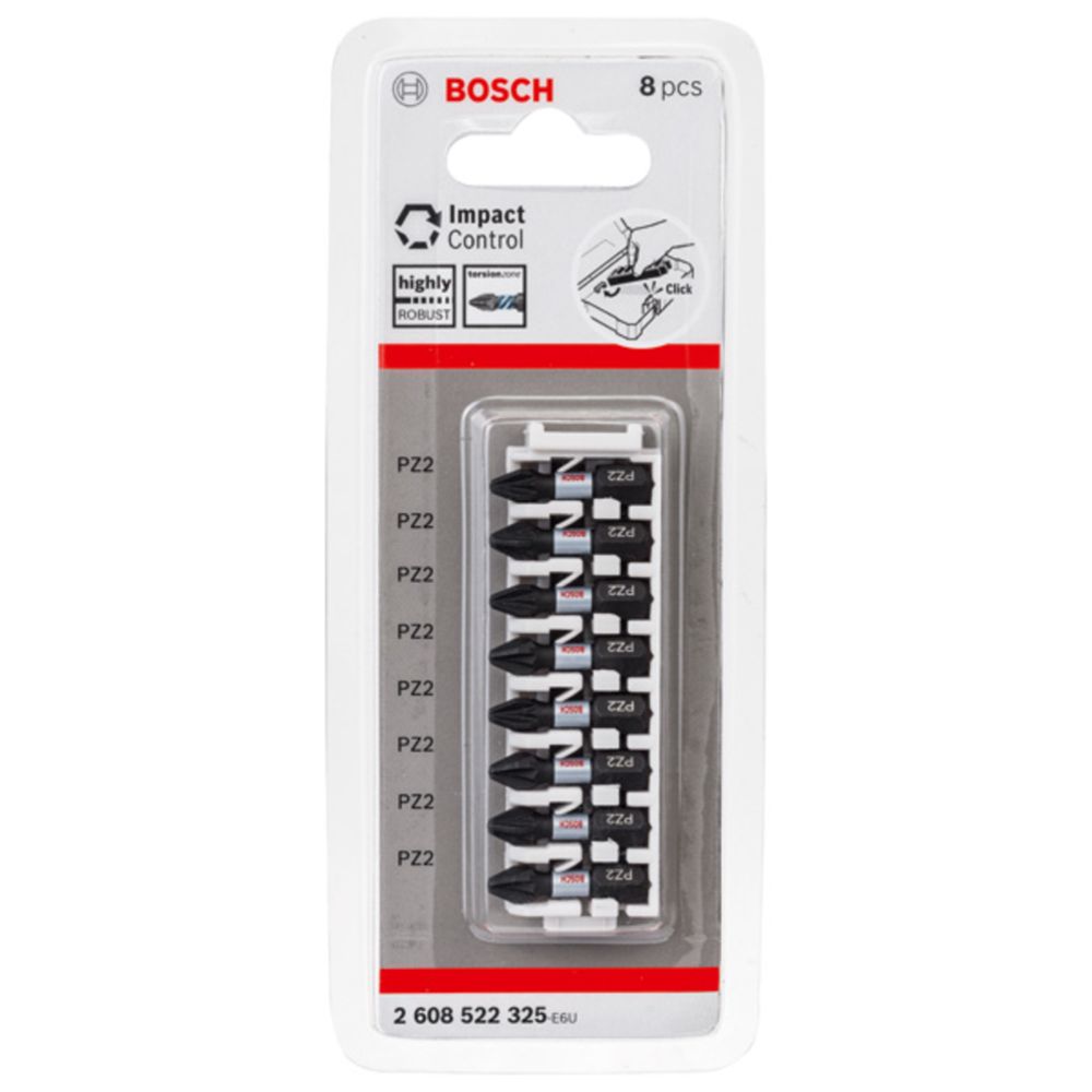 Bosch Impact kruviotsik lööktrellile Pz2 25 mm 8 tk