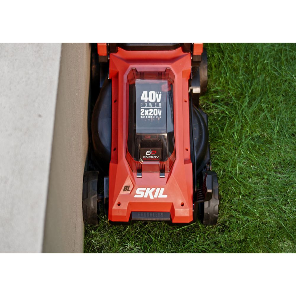 SKIL gräsklippare 34 cm 0130 BA 40V (2 x 2,0 Ah)