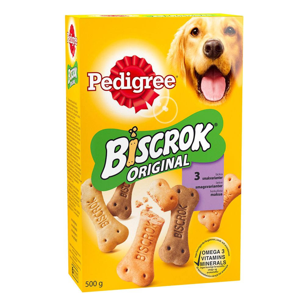 Pedigree Multi Biscrok keksisekoitus 500 g