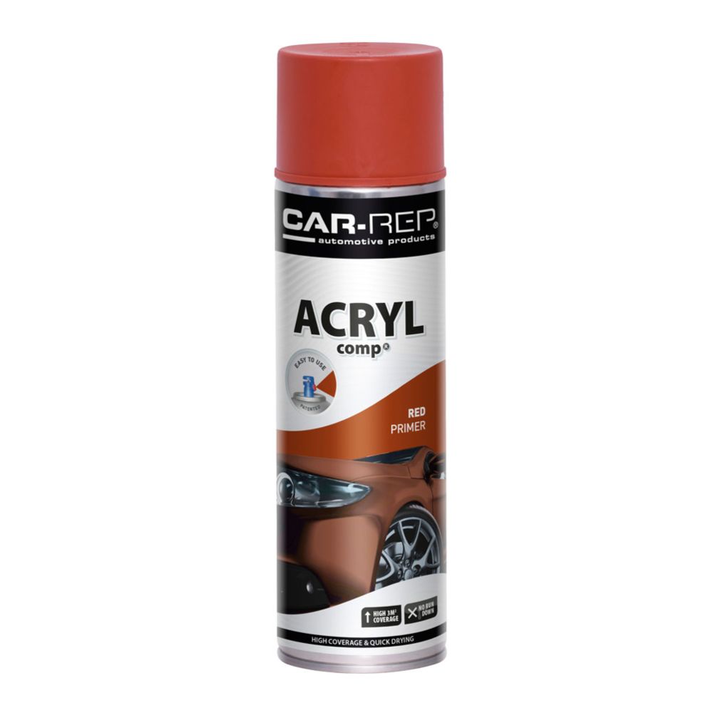 CAR-REP ACRYLcomp akrüülalusvärv punane 500 ml