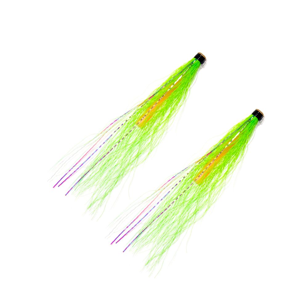 Eumer Putkiperho bucktailsiipi oranssi 2 kpl