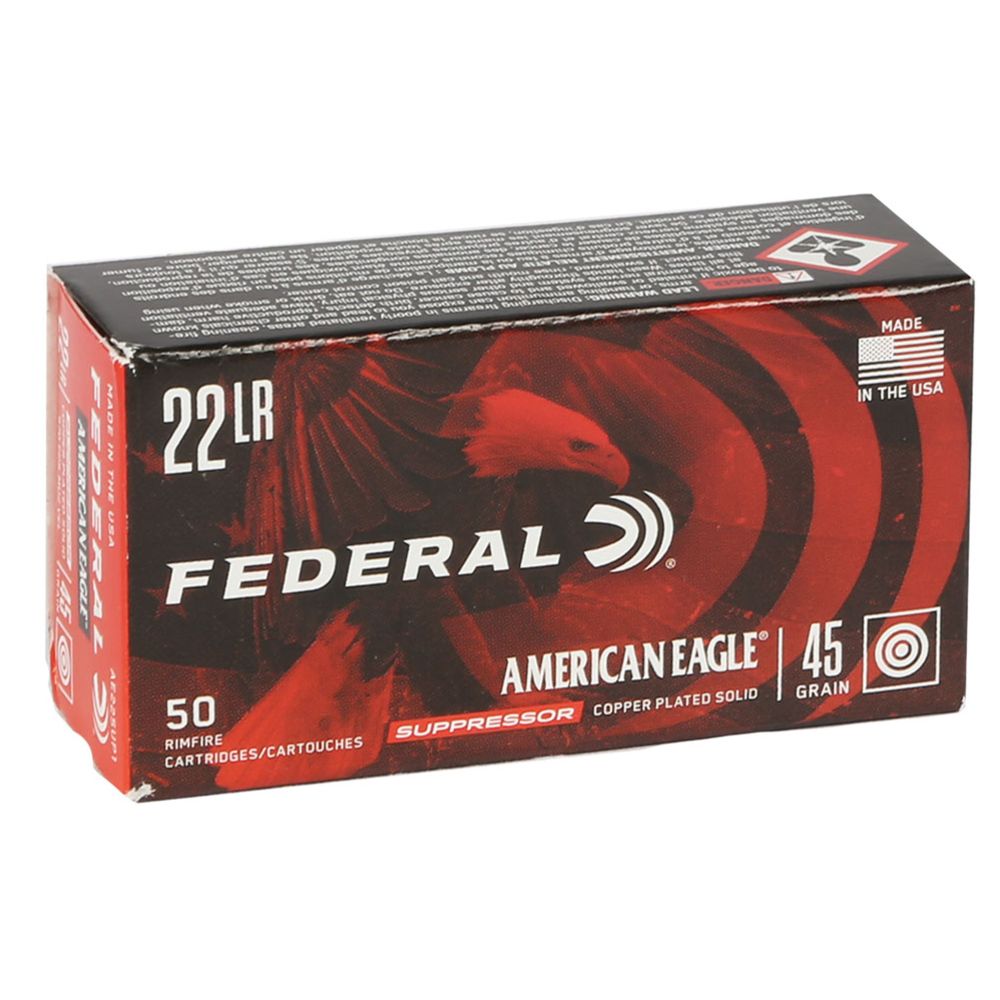 Federal .22 LR AE Suppressor 2,9 g/45 gr AE22SUP1 50 kpl