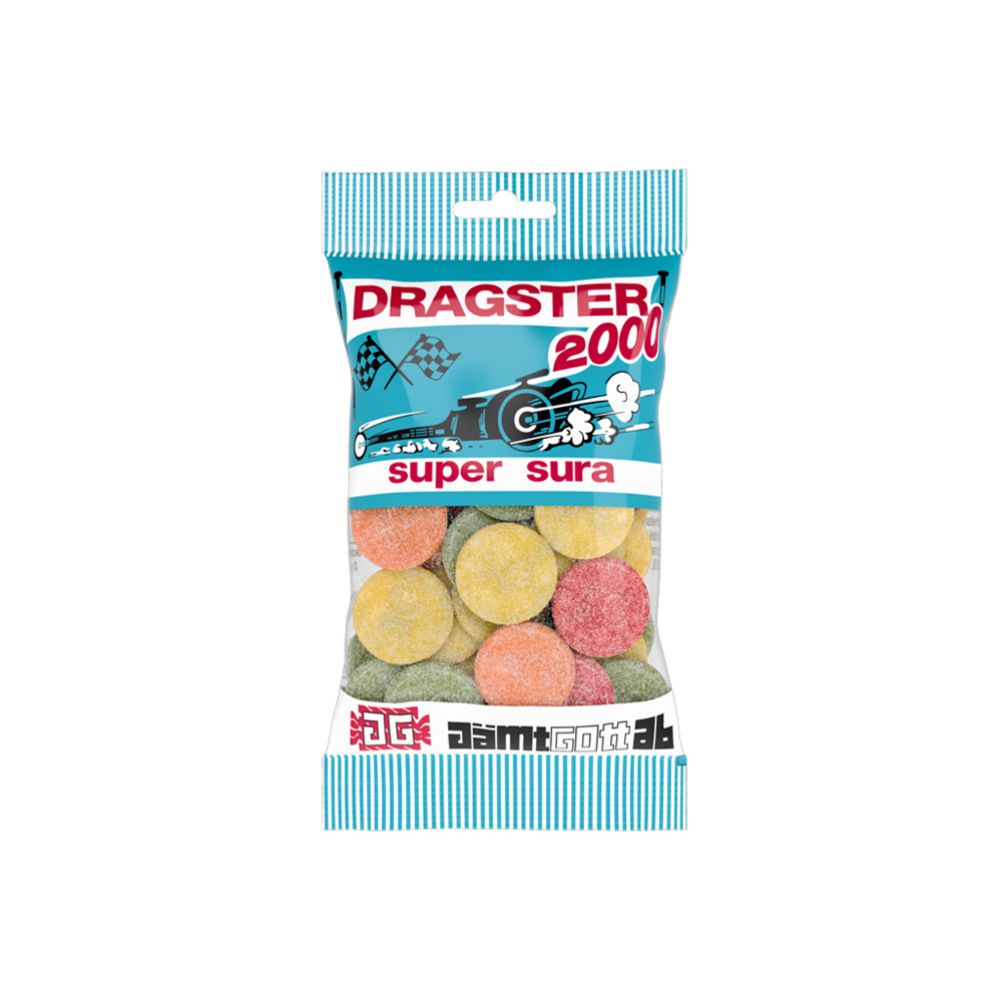 Dragster Hedelmä 2000 50g