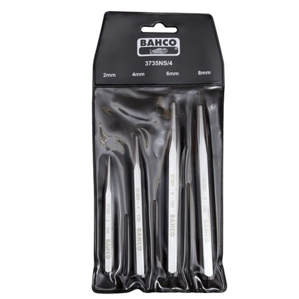 Bahco 3735NS/4 sats med körnare 2-8 mm