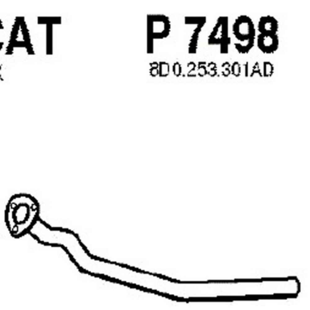 Avgasrör 14-1222