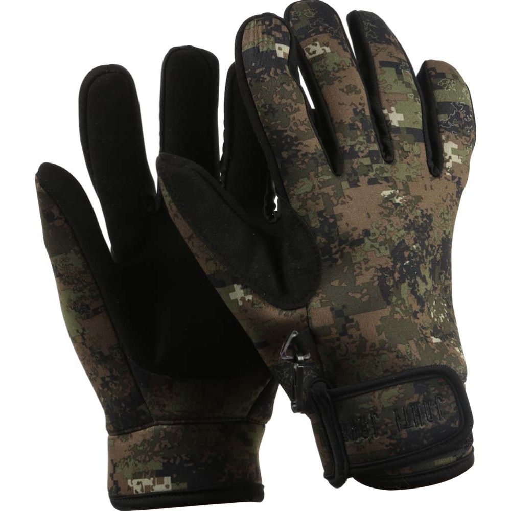 JahtiJakt neopreenikäsineet D-Hide camo L