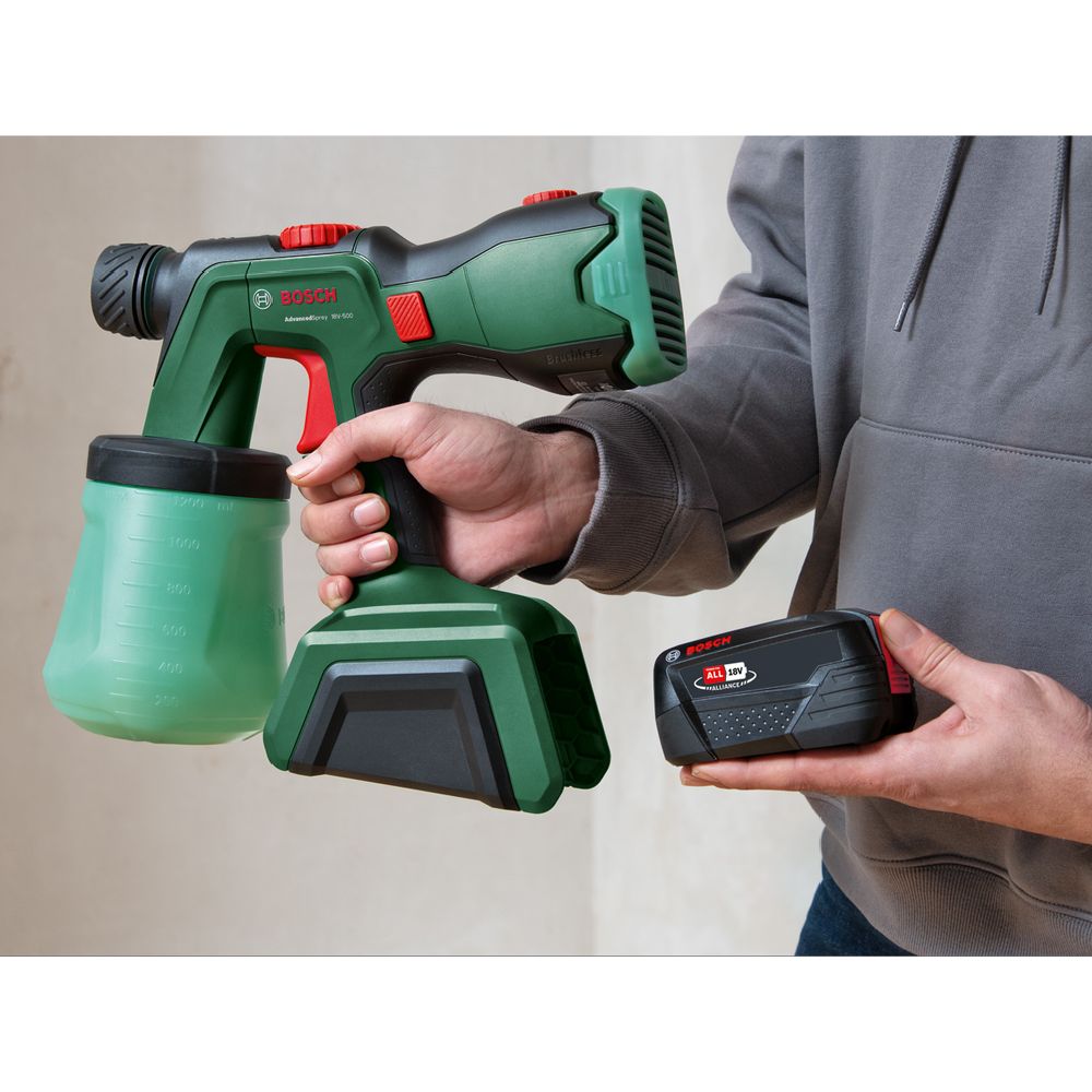 Bosch AdvancedSpray 500 akkumaaliruisku 18V runko