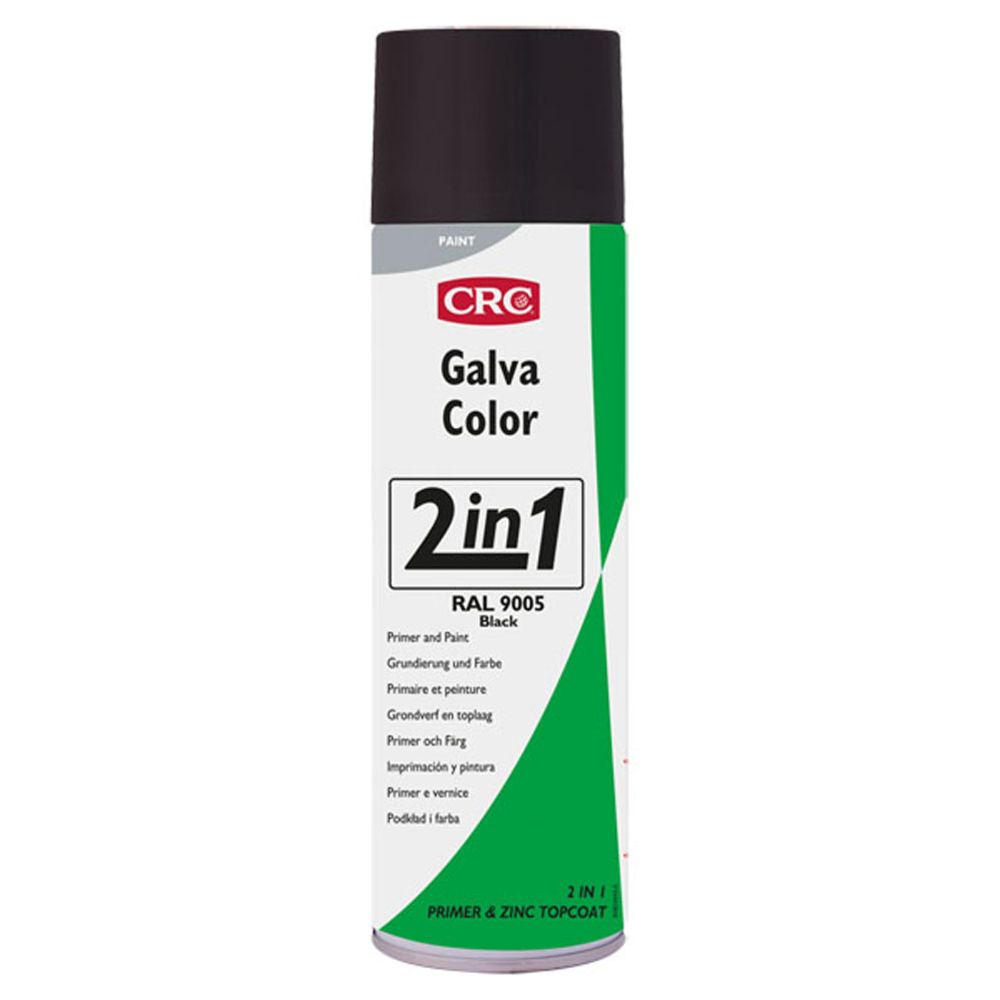 CRC Galvacolor sinkkimaali musta 500ml