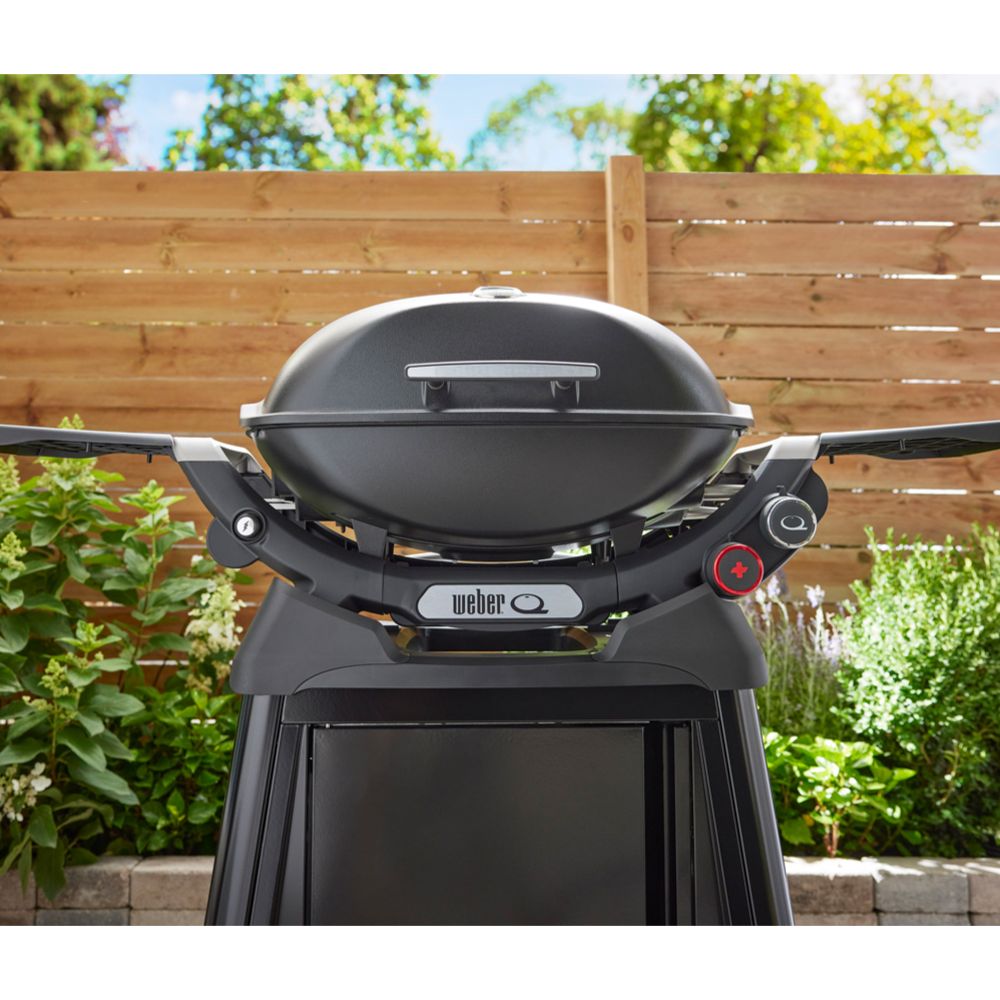 Weber Q2800N+ gasolgrill med vagn