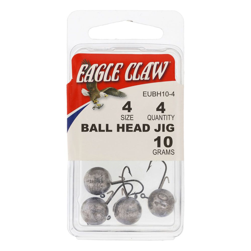 Eagle Claw jiggskalle 4 st