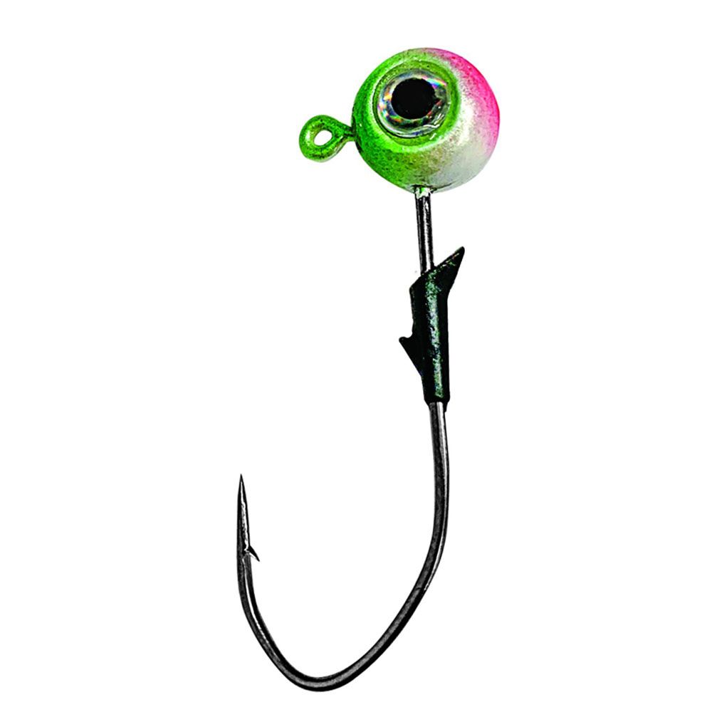 Lazer Sharp Pro-V Eagle Eye jigipää 7 g # 3/0 Rainbow 5 kpl