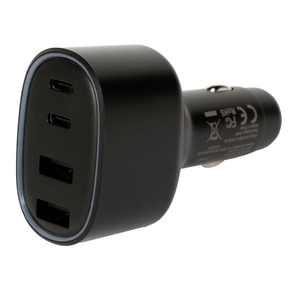 Cloudberry 7,8 A autolaturi, 2 x USB-C + 2 x USB-A 84 W