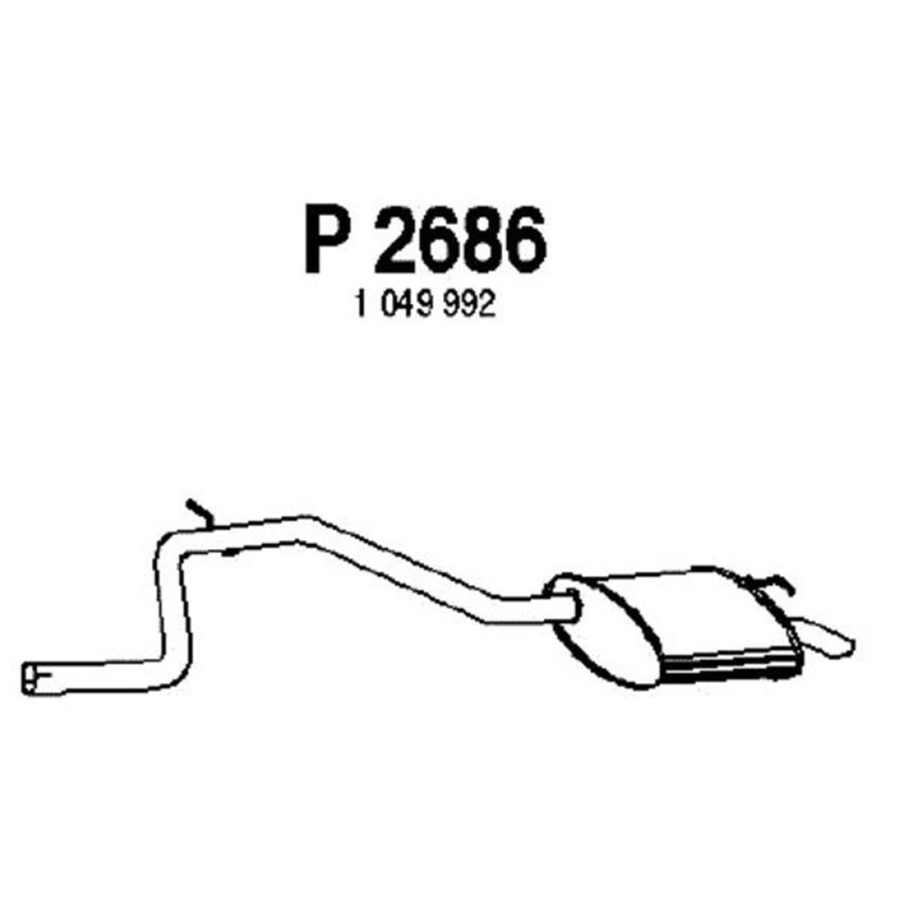 Takaäänenvaimentaja 14-2714