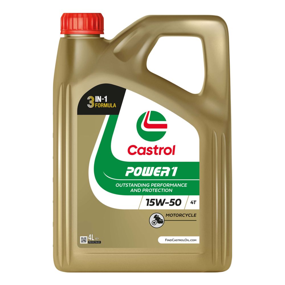 Castrol Power1 4T 15W-50 synteettinen 4L