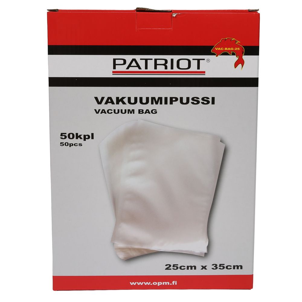 Patriot vakuumipussi 50 kpl
