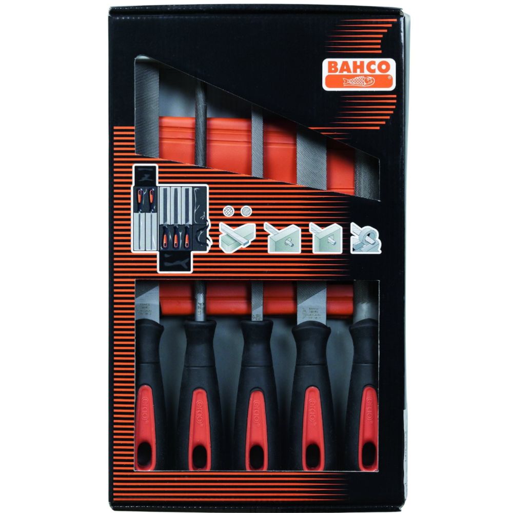 Bahco 1-478-08-1-2 lukksepaviilide komplekt 8" 5 osa