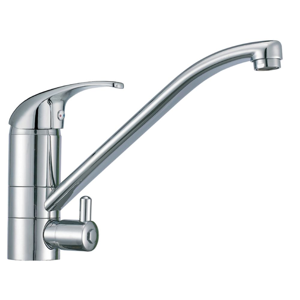 Harju Visa keittiöhana pesukoneliitännällä kromi