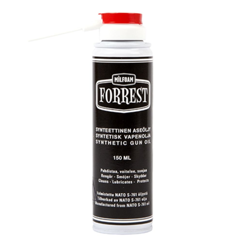 Milfoam Forrest aseöljy synteettinen spray 150 ml