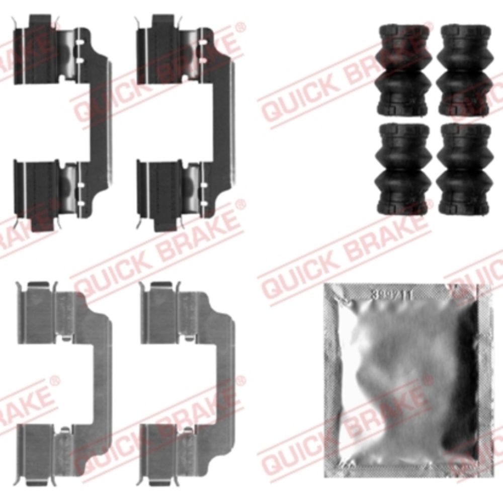 Jarrupalojen asennussarja 23-20314