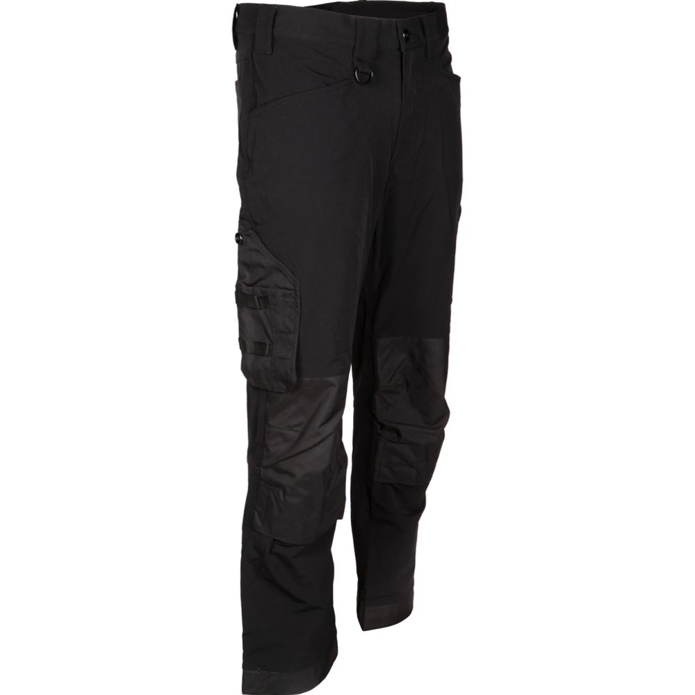 MTX Workgear reisitaskuhousut stretch musta