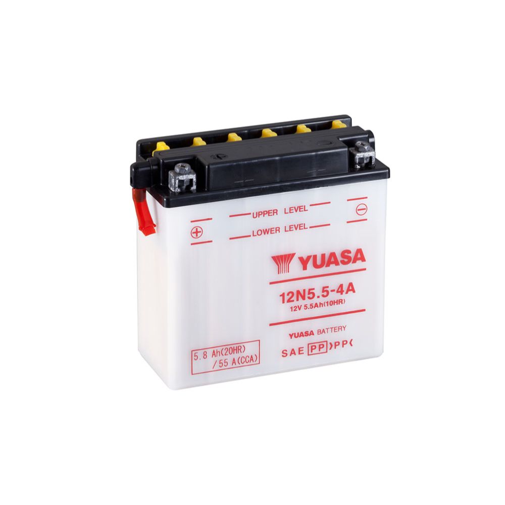 Yuasa MC-batteri 12V 5,5Ah "12N5.5-4A"