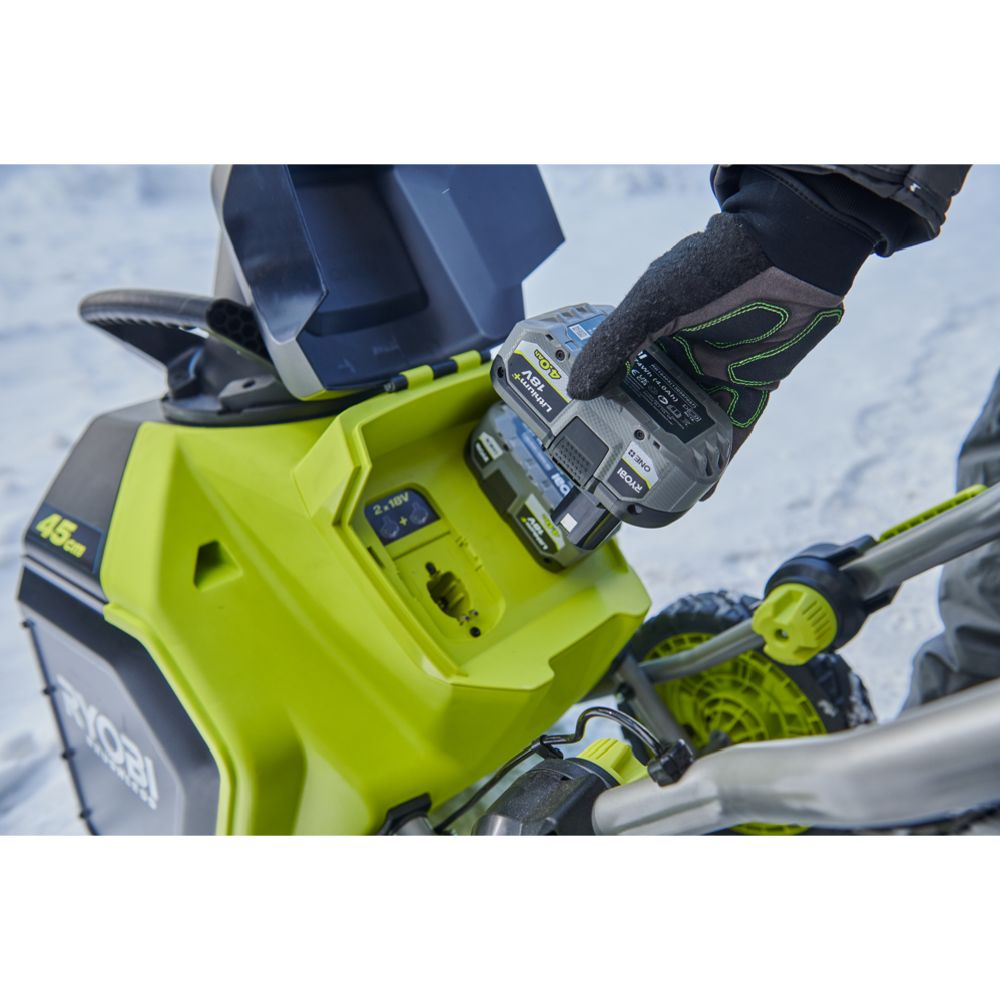 Ryobi ONE+ snöslunga 45 cm RY18STX45A-0 utan batteri