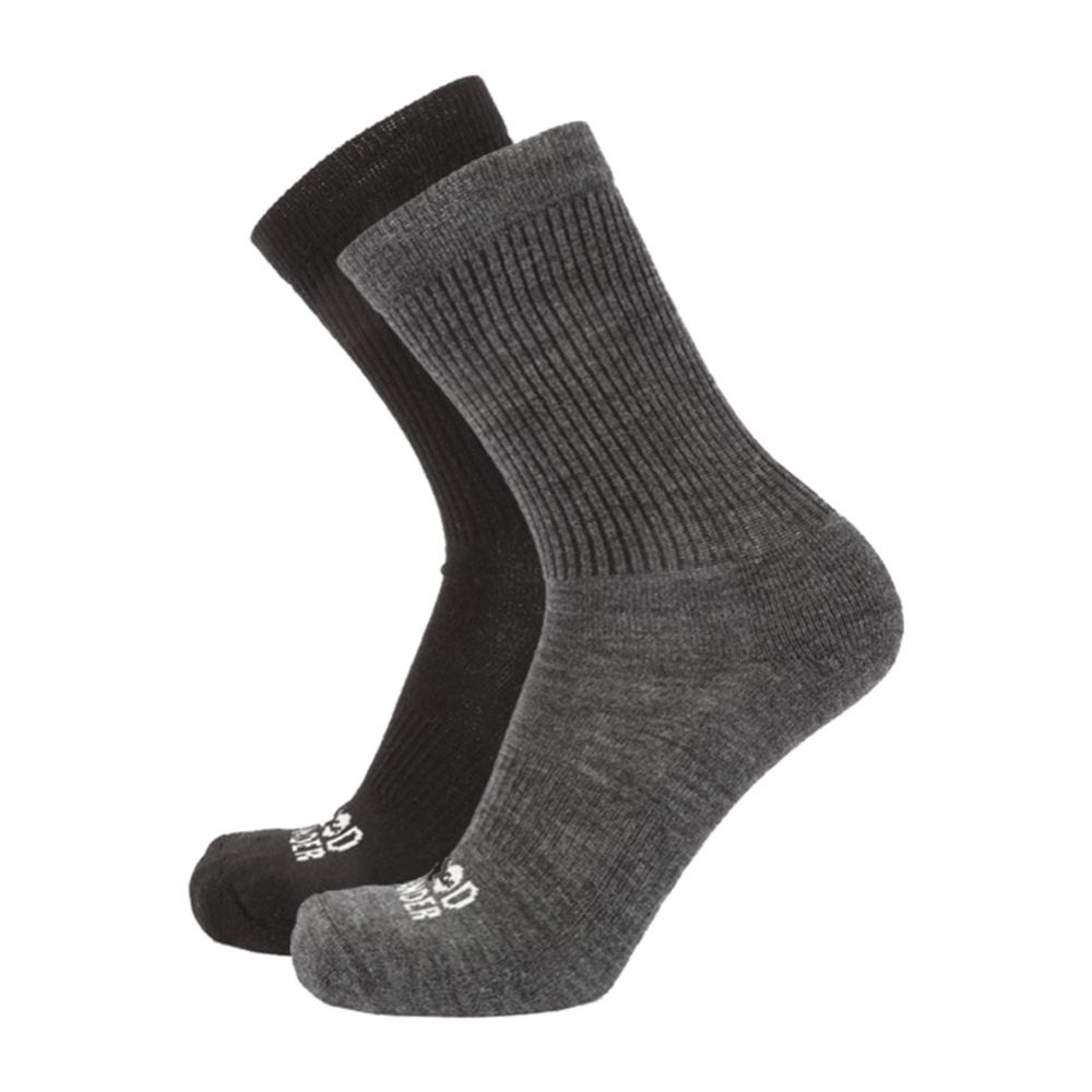 Woodlander Merino Active villasukat, 2-pack