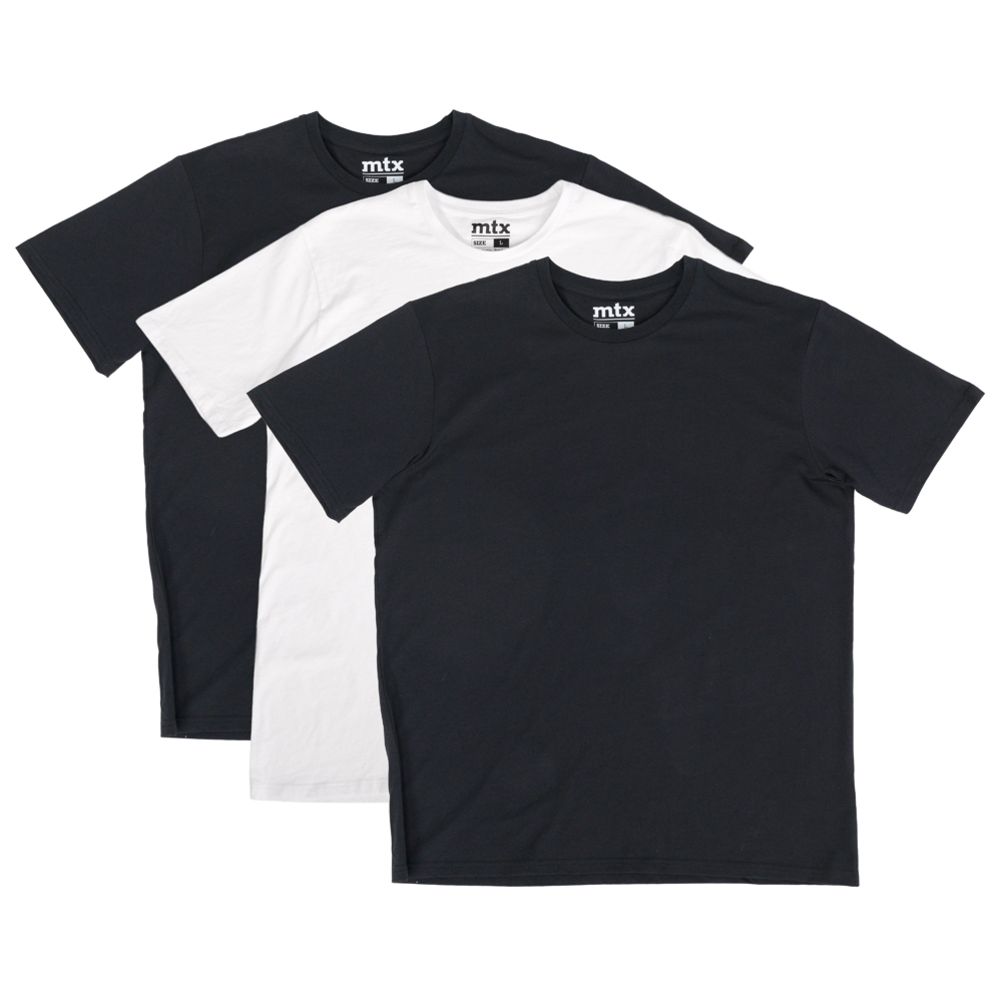 MTX Kortärmad T-shirt 3-pack L