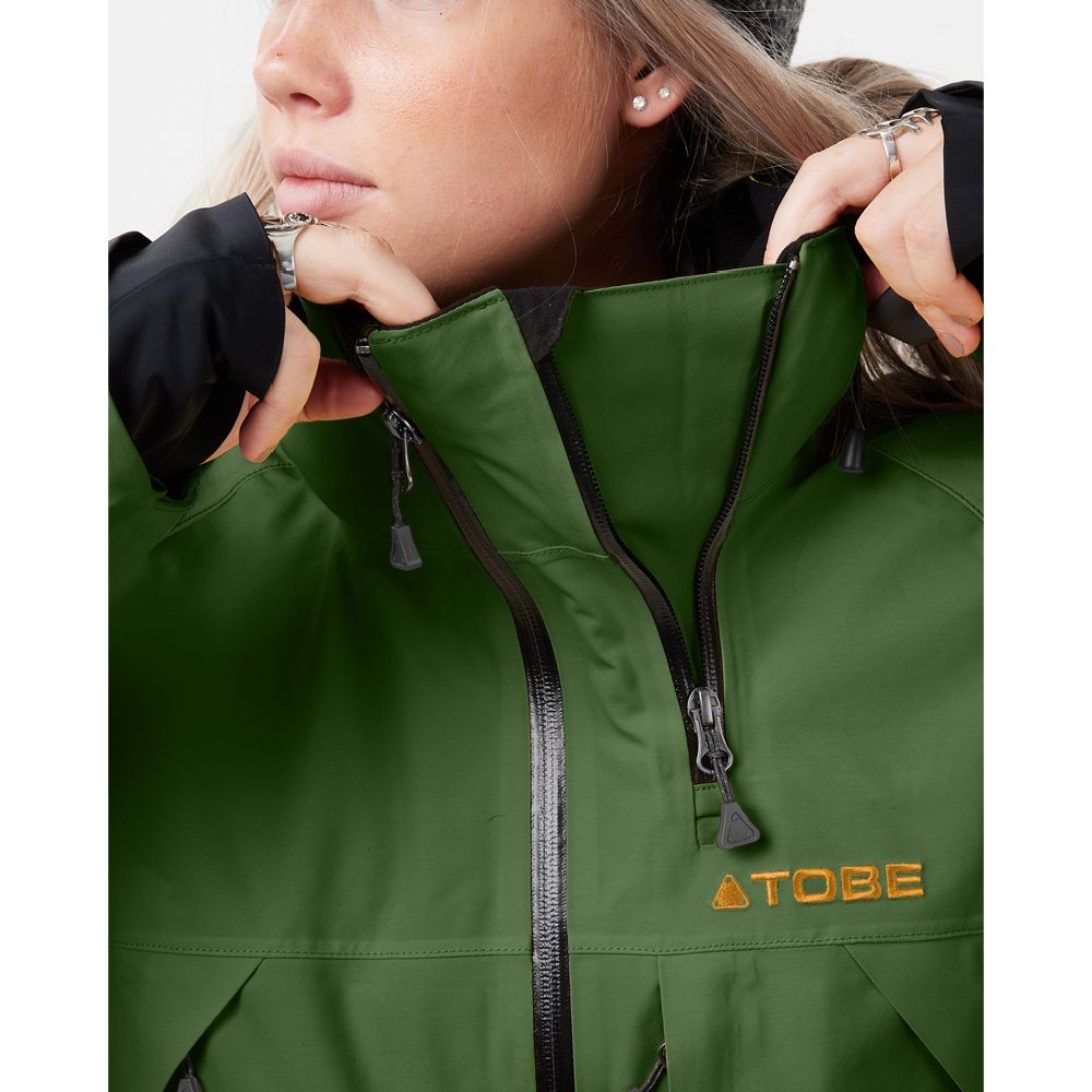 Tobe Vivid skoterjacka Dark Forest