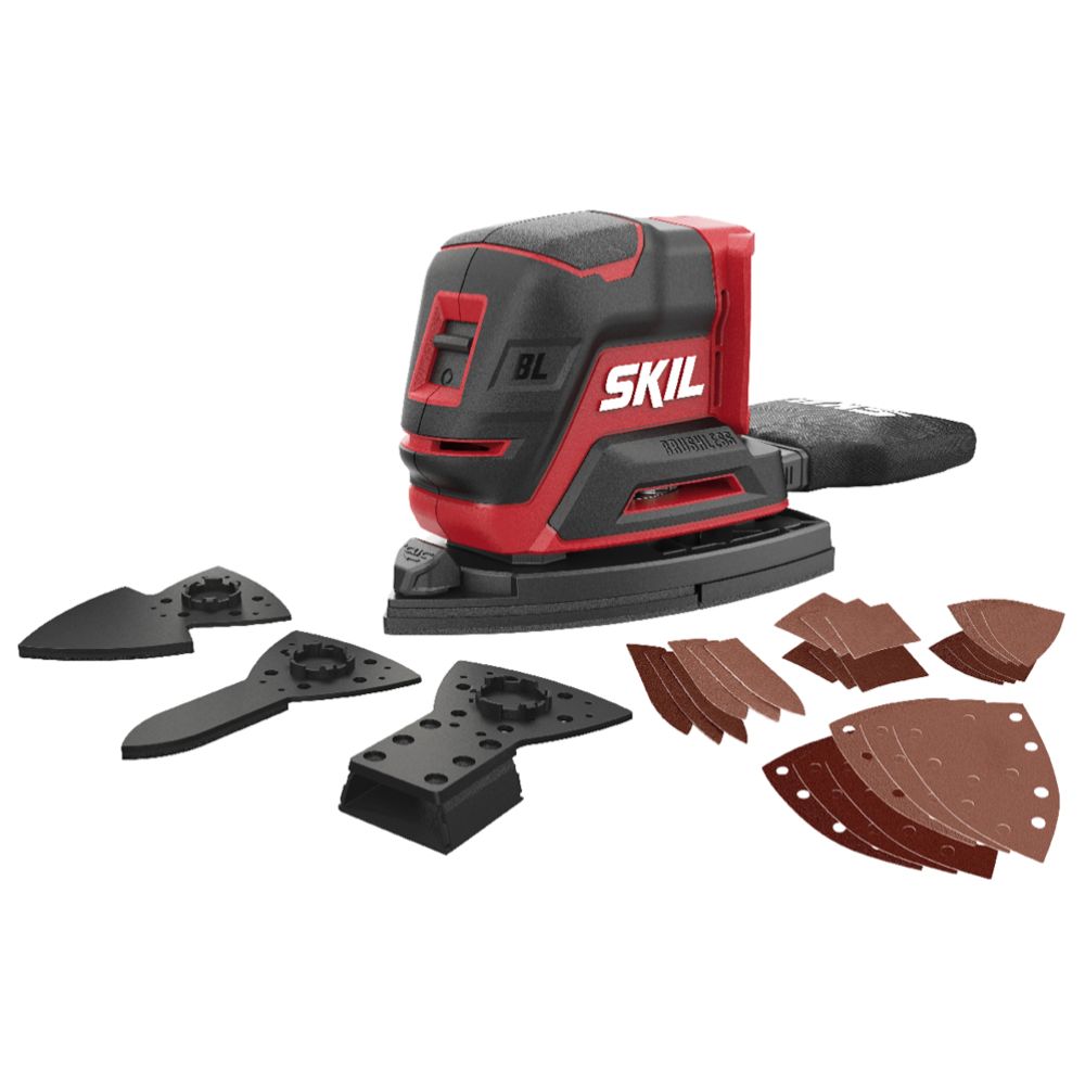 Skil 3720 CD Compact kolborstfri batteridriven multislip utan batteri