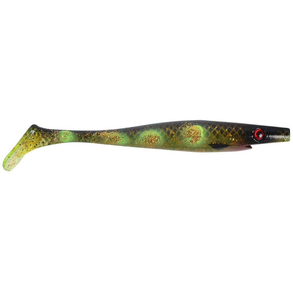 Strike Pro Pig Shad Tournament 18 cm 30 g haukijigi Red Tiger 2 kpl