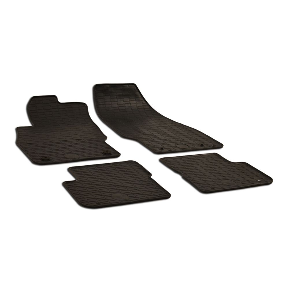 Kummimattide komplekt, Opel Corsa D/E, 2006—2019, must