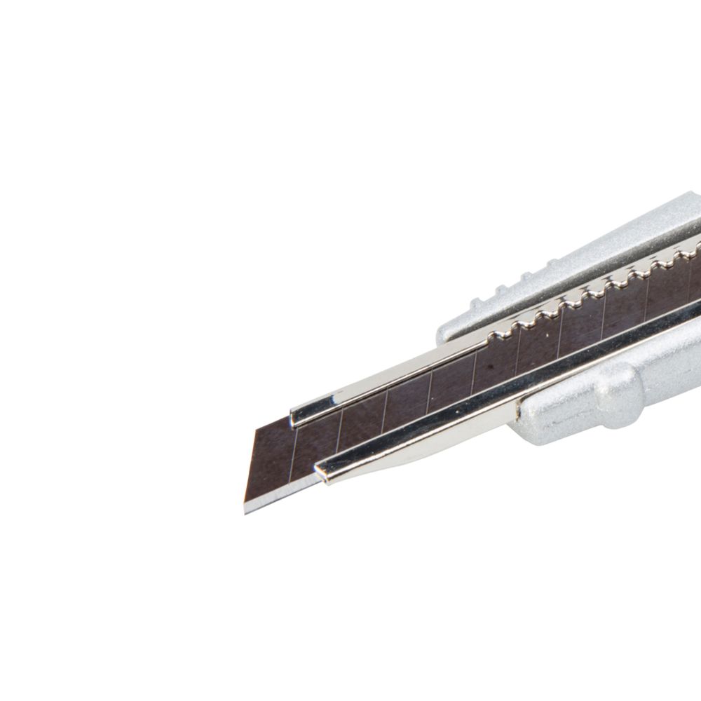 Wolfcraft® PRO-Sharp brytbladskniv med metallstomme 9 mm