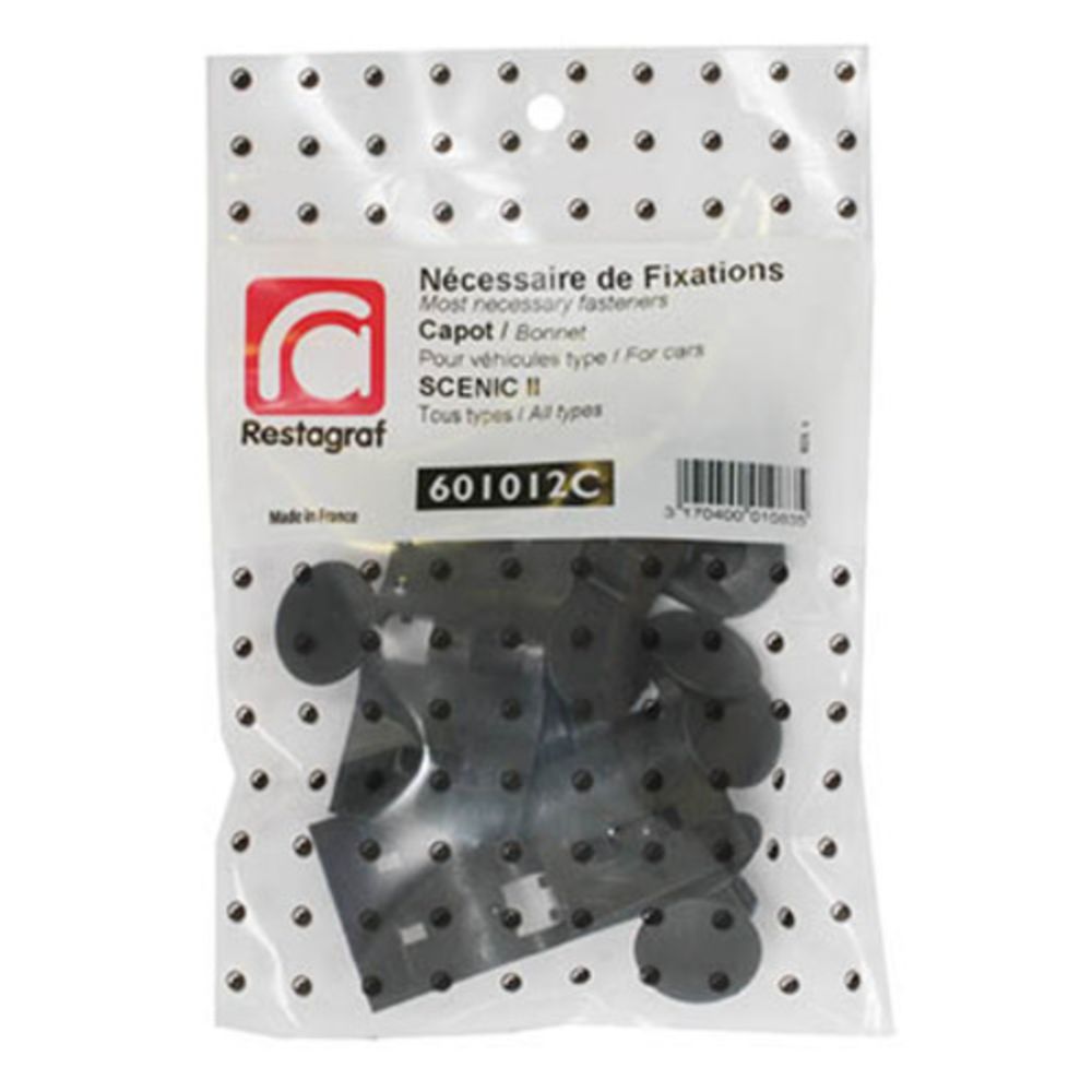 Kinnituskomplekt Renault kapott 601012C 13 osa