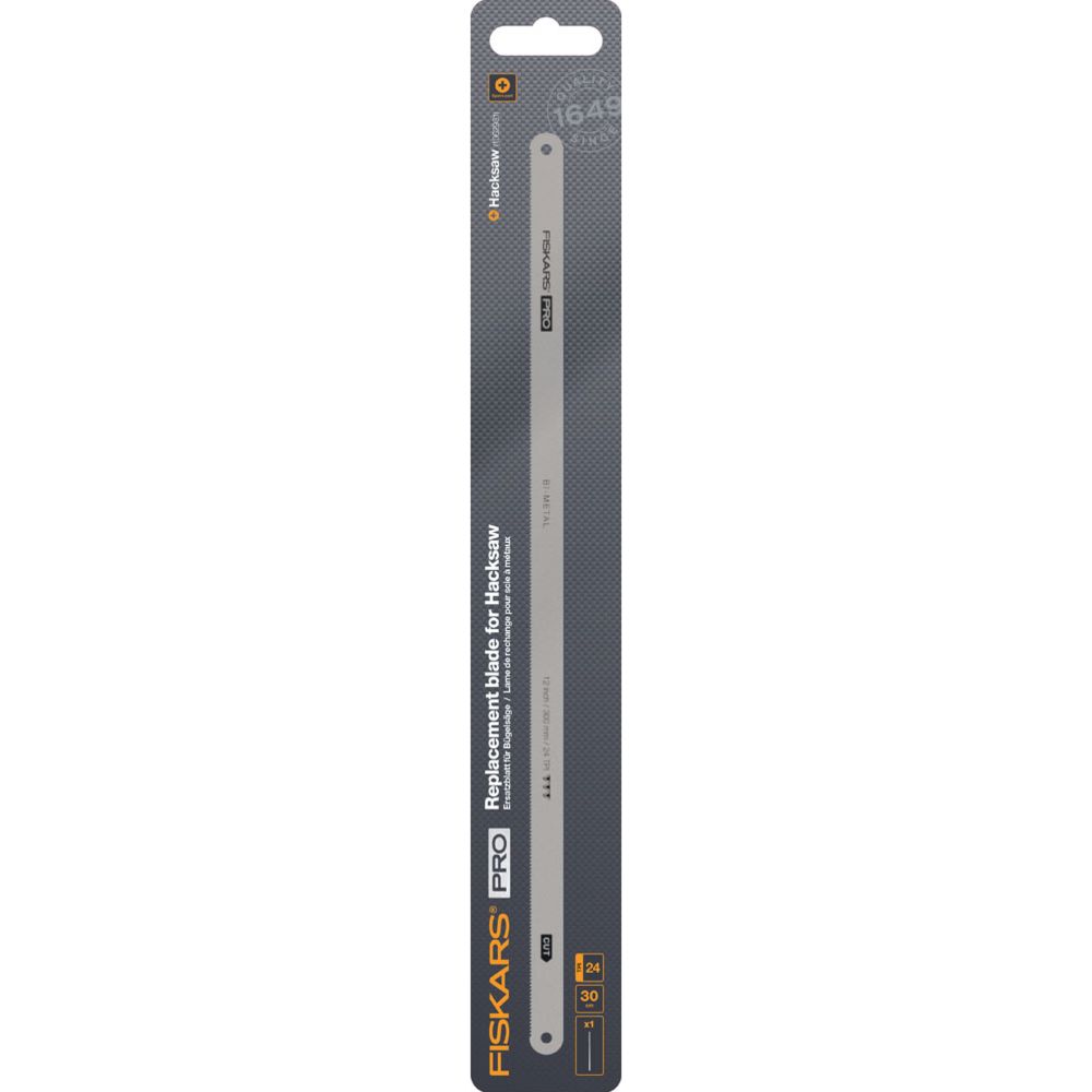 Fiskars Pro rauasae varutera 24 tpi 300 mm