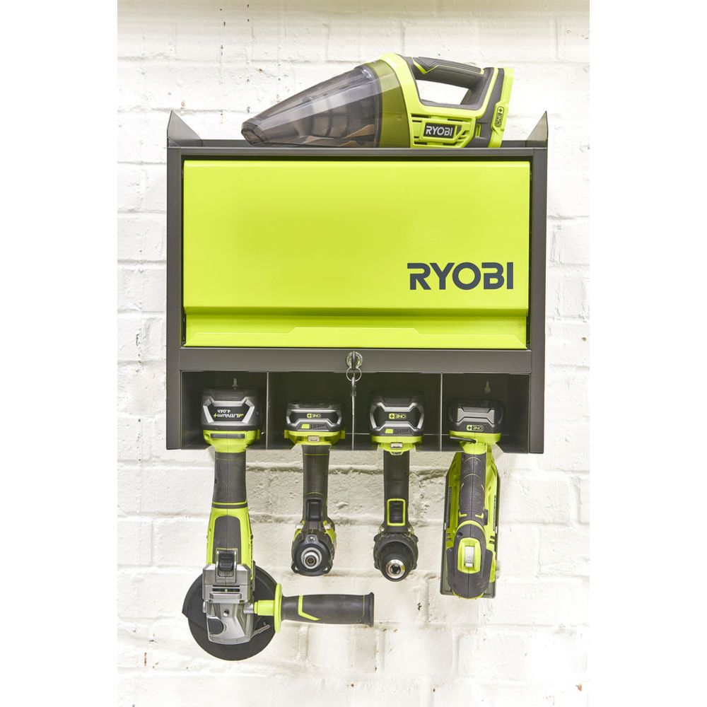 Ryobi ONE+ työkalukaappi seinälle RHWS-01
