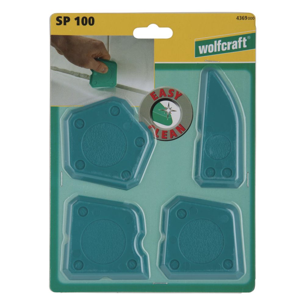 Wolfcraft® vuugi tasandajate komplekt 4 osa