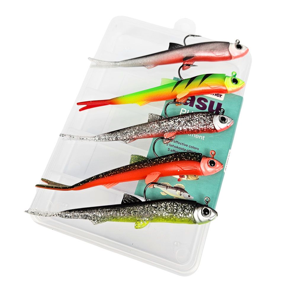 Jasu Puru jigikomplekt, 10 cm, 5 tk