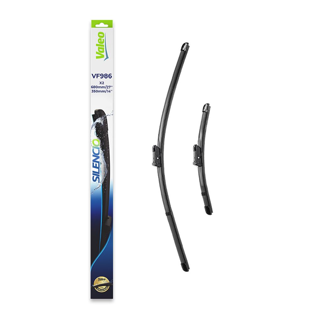 Valeo Silencio FB VF986 pyyhkijänsulkapari 68 + 35 cm