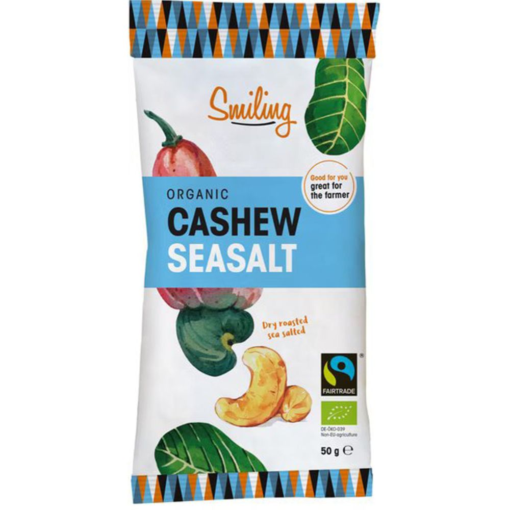 Smiling cashew salt eko 50 g