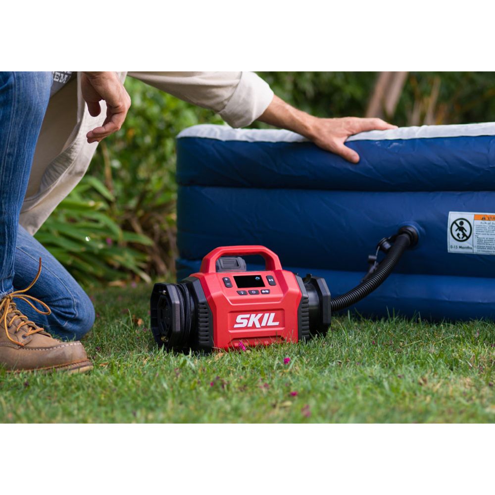 Skil 3153 CA batteridriven luftkompressor utan batteri
