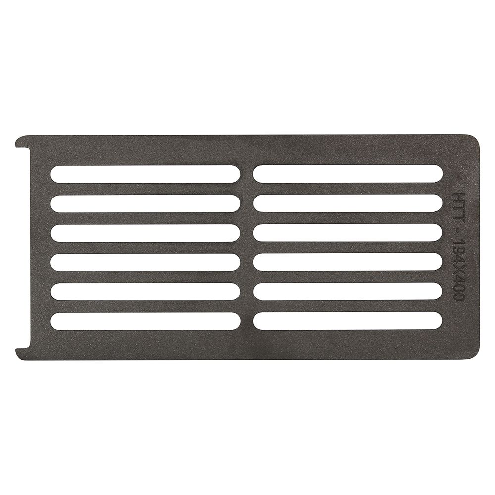 Pisla HTT valurauta-arina, patamalli 194 x 400 mm
