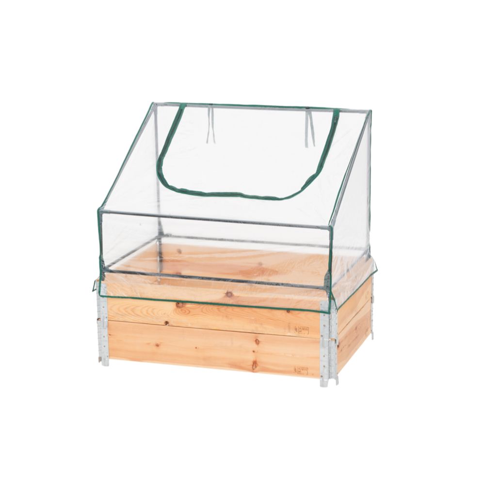 Tarmo kasvuhoone kõrgendatud peenrale 120 x 80 cm
