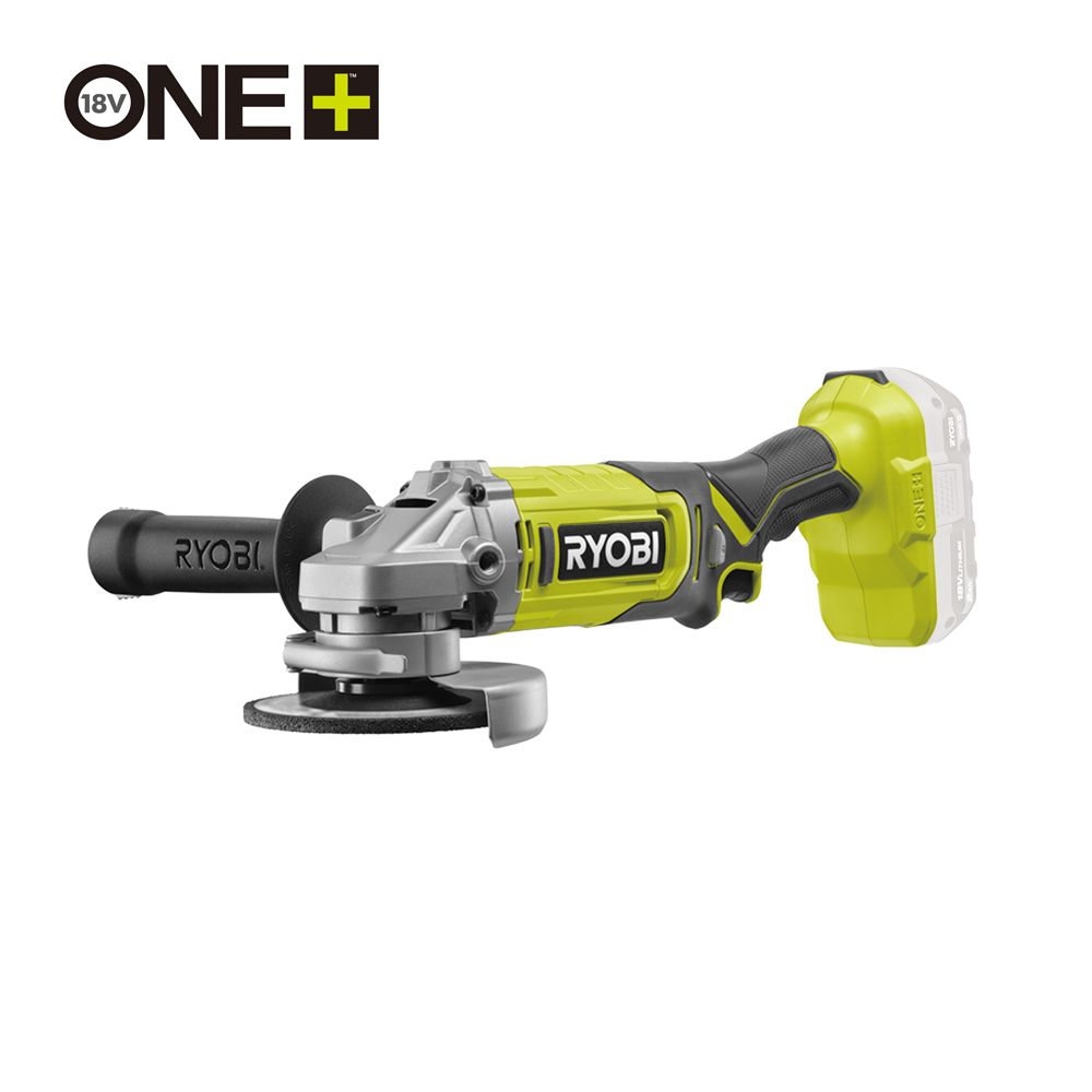 Ryobi ONE+ vinkelslip RAG18125-0 utan batteri