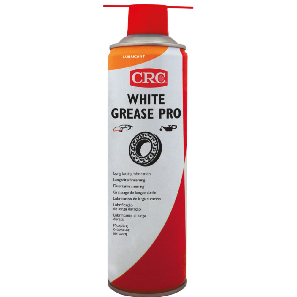 CRC White Grease PRO vitt litiumfett 500 ml