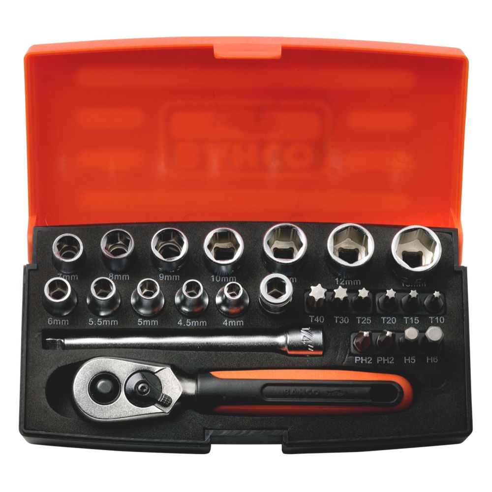 Bahco SL25 25-osaline padrunikomplekt, 1/4"