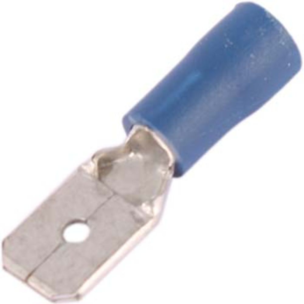 Flatstift blått hane 10 st.